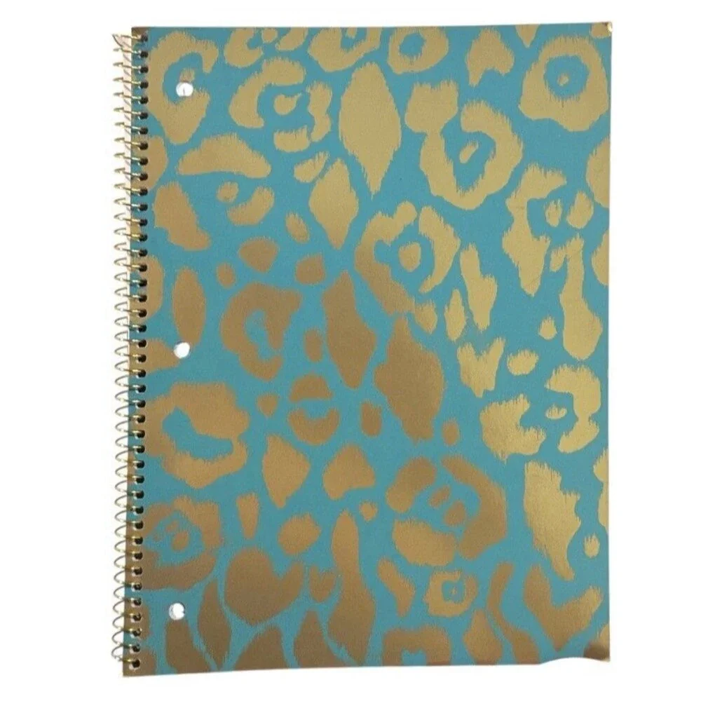 3x Class Act Stationery Wide Ruled Spiral Notebooks 70 Sheets Each